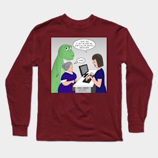 Dinosaur Service Animals Long Sleeve T-Shirt